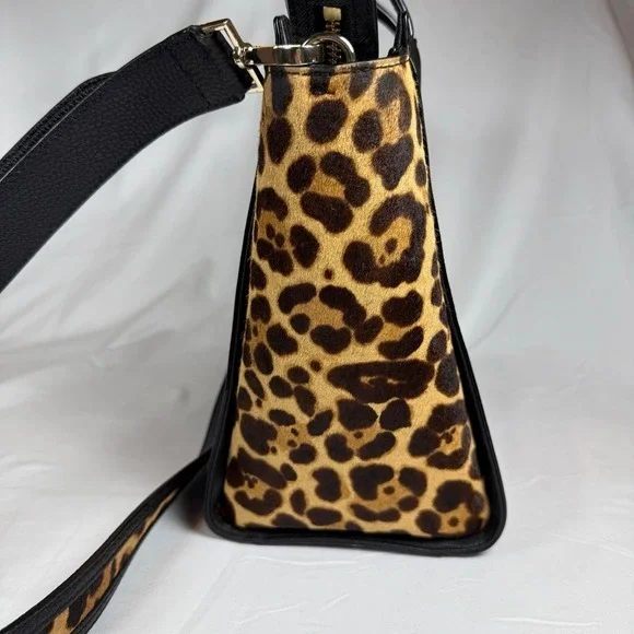 Kate‎ Spade Run Wild Leopard Hayden Cat Purse Bag Dani Brighton Black Cat Wallet